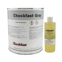 EPOXY, 1 GAL CAN WITH 8.7OZ HARDENER, CHOCKFAST