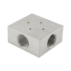 FITTING, CROSS, 60 KSI 3/8 BODY ONLY, SS FITTING, CROSS, 60 KSI 3/8 BODY ONLY, SS
