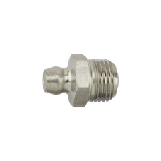 GREASE FITTING, STRAIGHT 1/8 PTF, STANDARD, SS