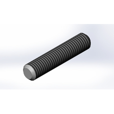 STUD, 3/8-16UNCx5.00 LG, SS 