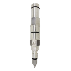 NOZZLE, ABRASIVE, ASSY, .010 NEW STYLE JEWEL,4" M