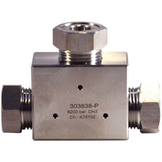 T-piece 3/8 "6200 bar T-piece 3/8 "6200 bar