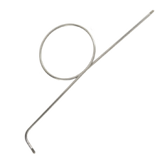NIPPLE, CIRCULAR, 3/8 ODx .125 ID, 30" LONG