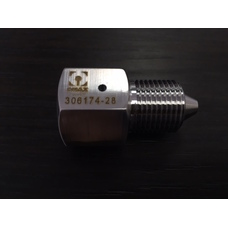 ADAPTER, IN-LINE RMS, SIZE .028IN , 3/8 FEMALE, MALE