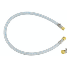 HOSE ASSY, BRAIDED, 1/4" ID, 25" LONG