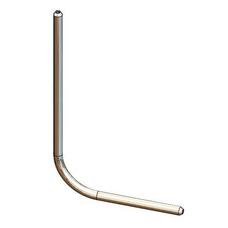 NIPPLE, COIL, 90 DEG, A-JET NIPPLE, COIL, 90 DEG, A-JET