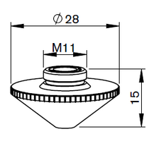 PT-DOUBLE NOZZLE 2.5 - 1.5 CP - 10 pack