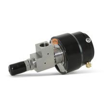 On/off Valve, Side-inlet, High-performance, 6.375 in. (A-dimension)